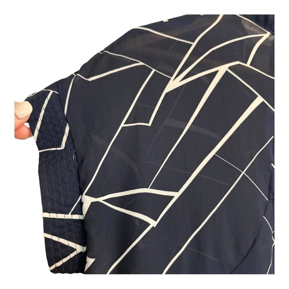 Loyal Hana Women's Small Sheer MATERNITY Coverup Nautical Nursing Mom Dress - Picture 5 of 8